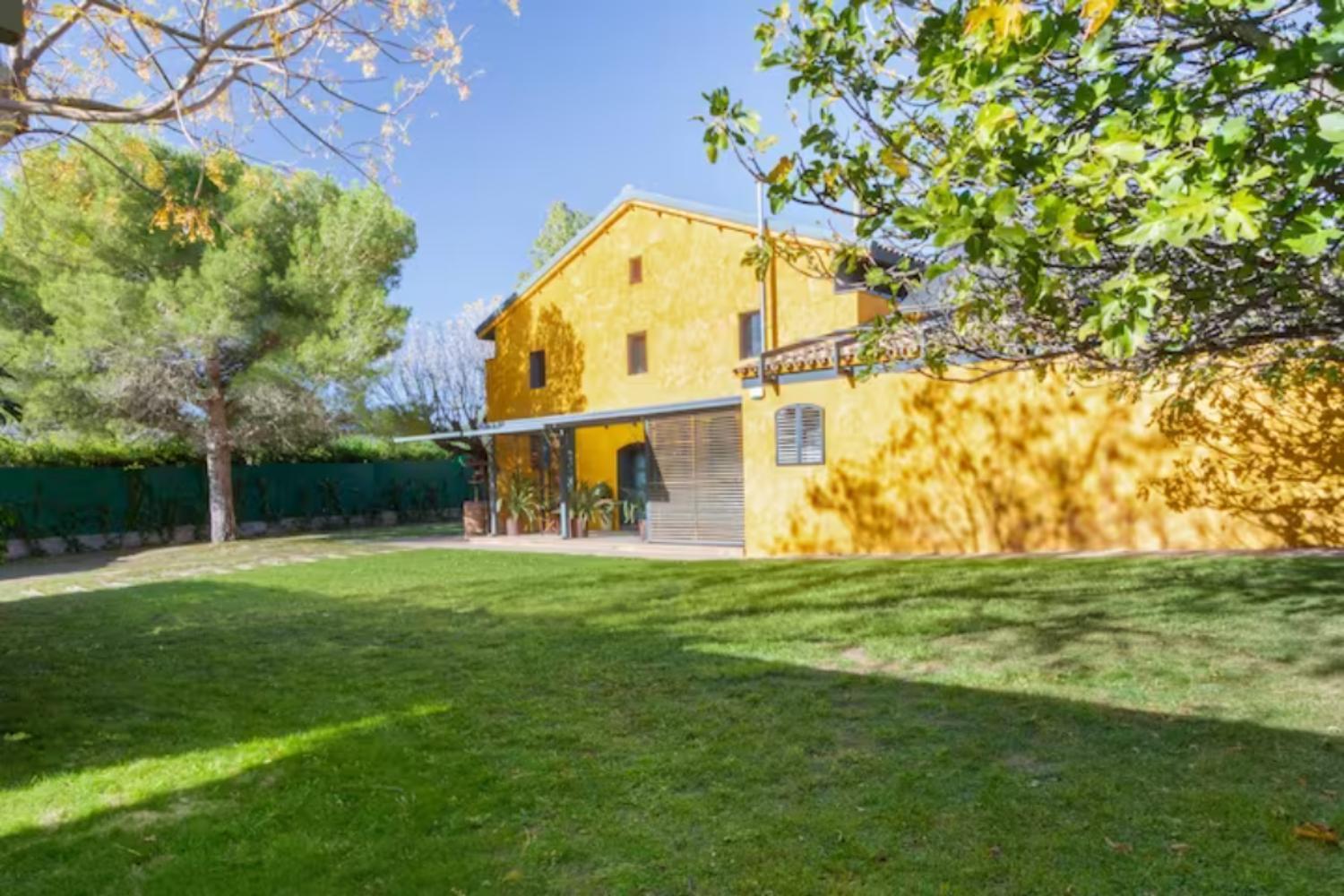 Masia Cal Sisplau, Con Piscina Y Rodeada De Vinedos A 10 Minutos De Vilafranca Del Penedes, Barcelona ,Cataluna San Martín Sarroca Kültér fotó